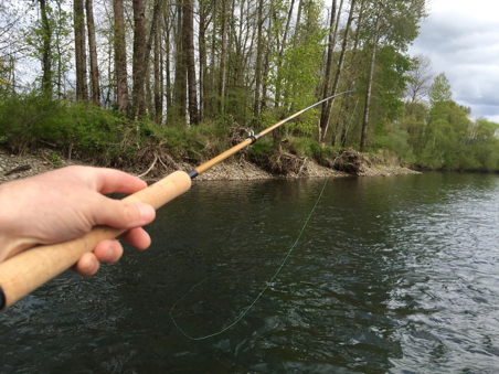 Tenkara wading